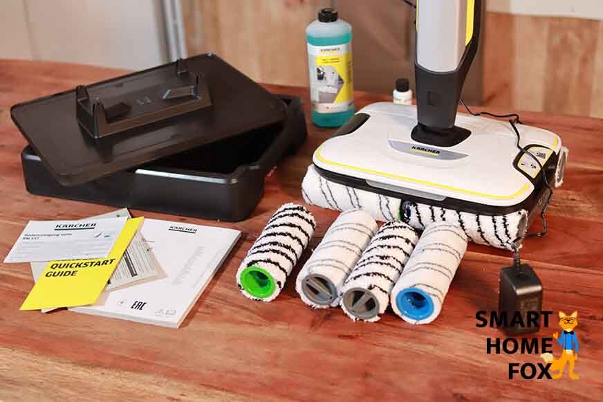 Комплект поставки Karcher FC 7 cordless Premium. 